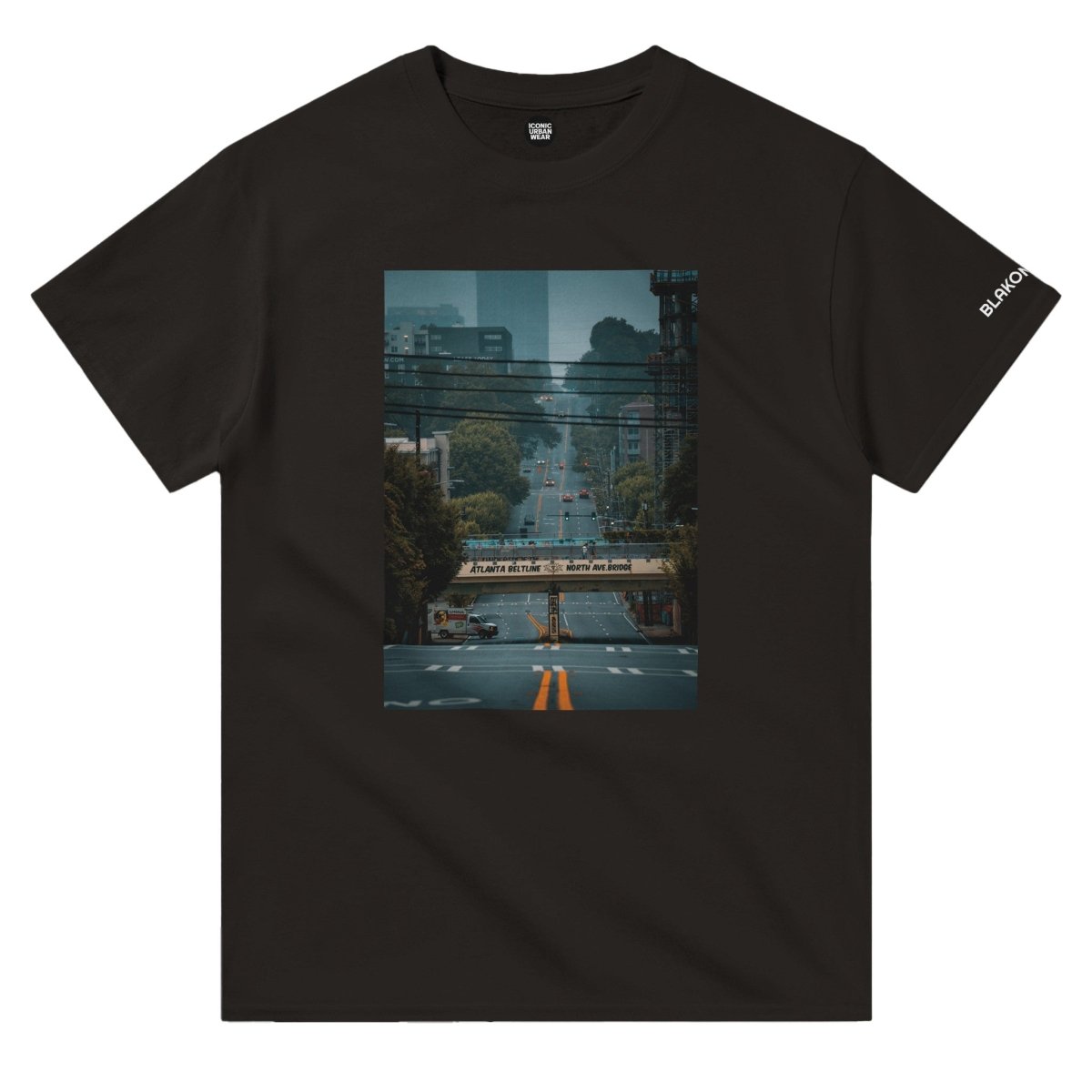 Blakonik | Atlanta Beltline Crewneck Tee - Print Material
