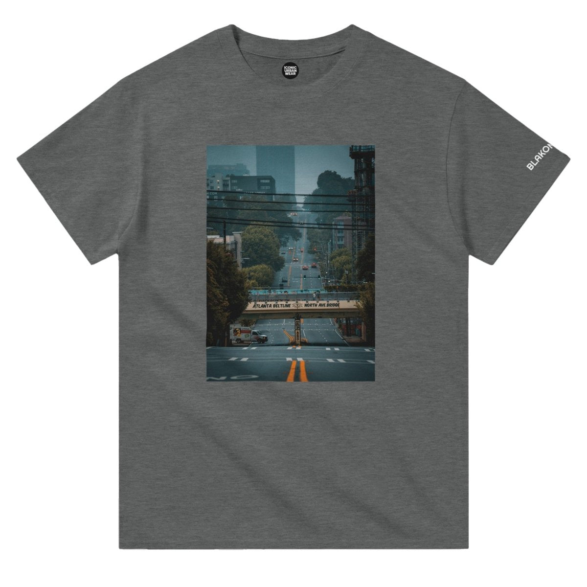 Blakonik | Atlanta Beltline Crewneck Tee - Print Material