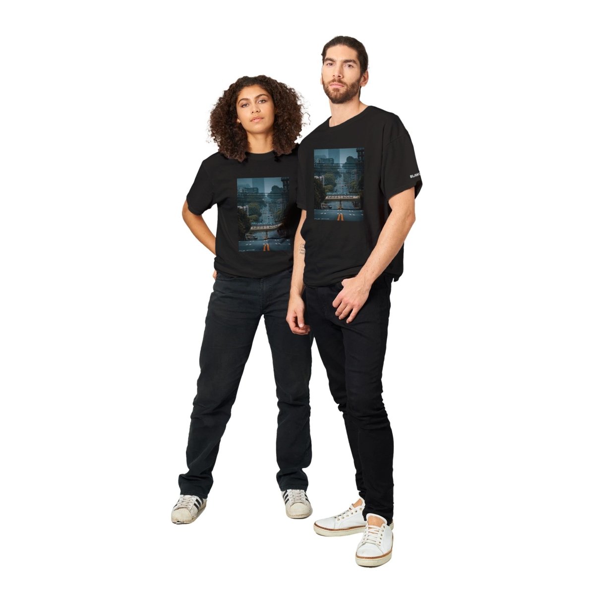 Blakonik | Atlanta Beltline Crewneck Tee - Print Material
