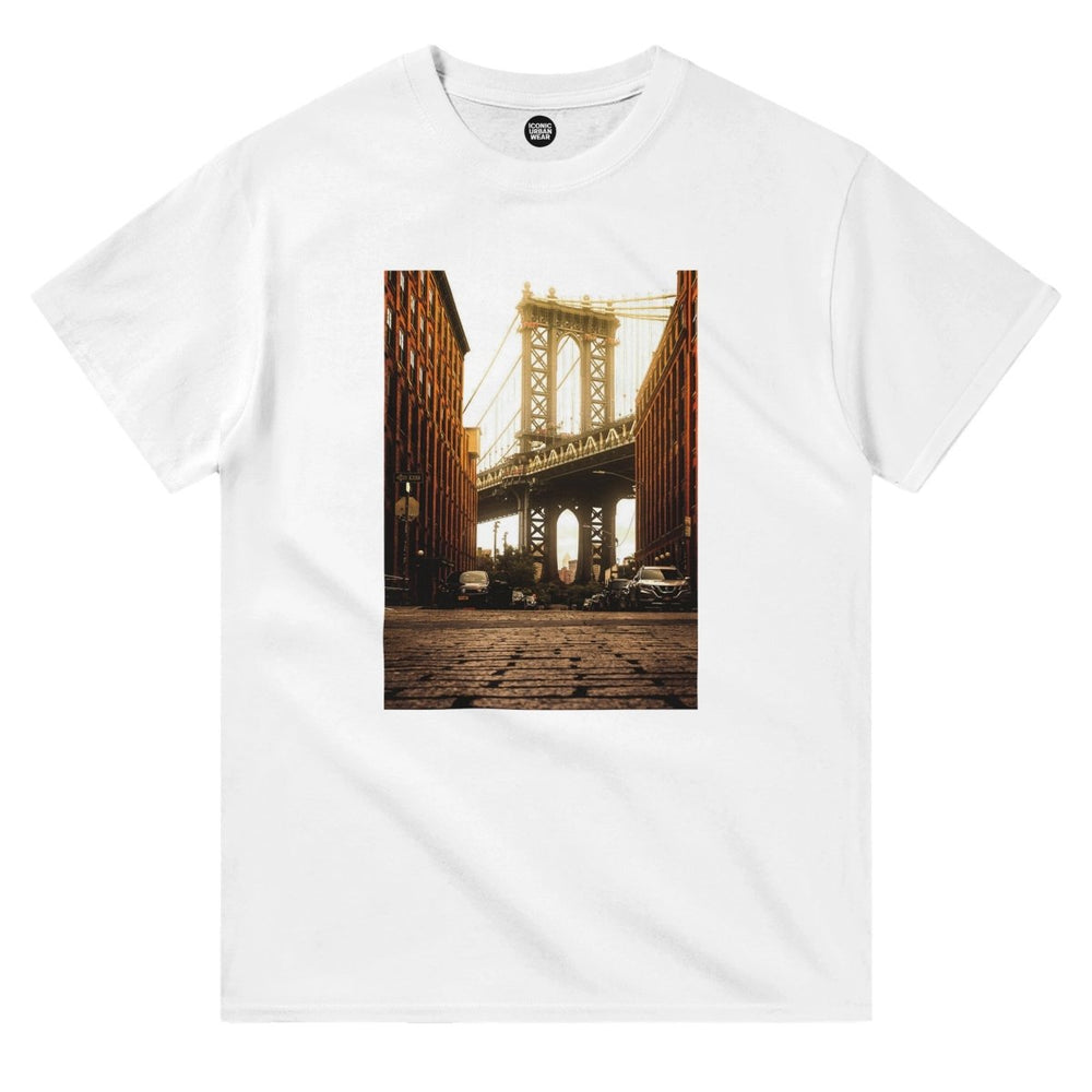 Blakonik | Brooklyn Bridge Baby Crewneck Tee - Print Material