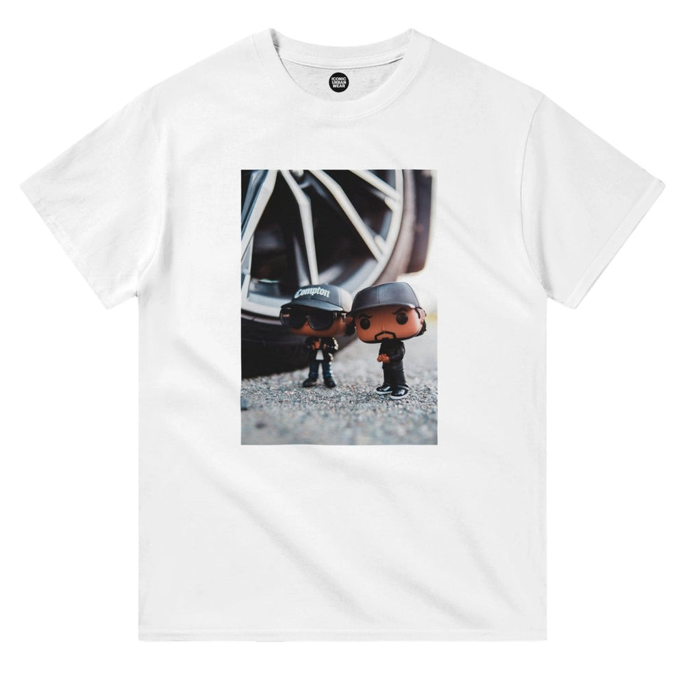 Blakonik | Compton Pops Crewneck Tee - Print Material