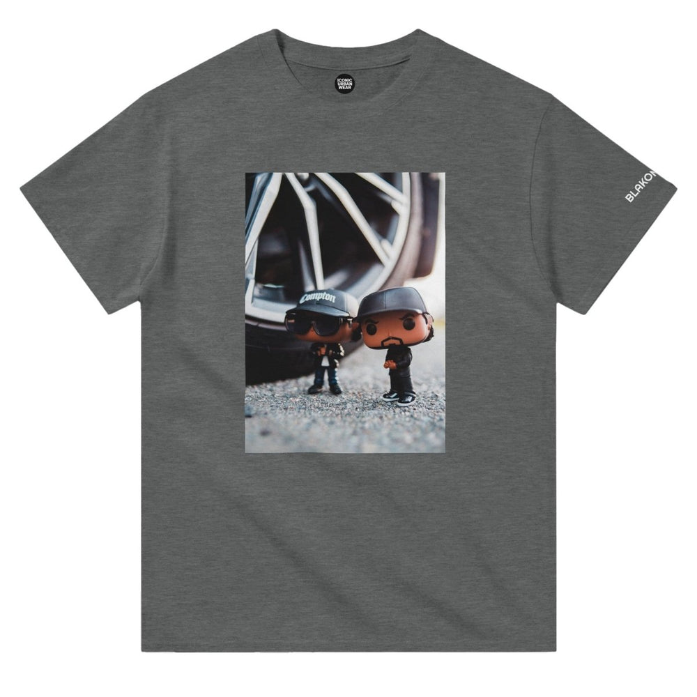Blakonik | Compton Pops Crewneck Tee - Print Material