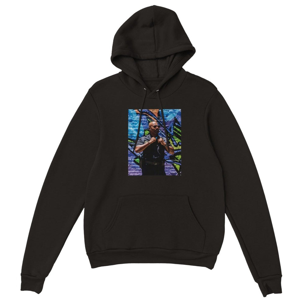 Blakonik | Protect & Serve Pullover Hoodie - Print Material