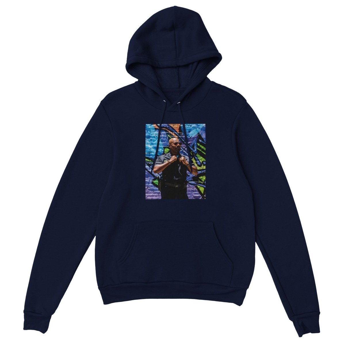 Blakonik | Protect & Serve Pullover Hoodie - Print Material
