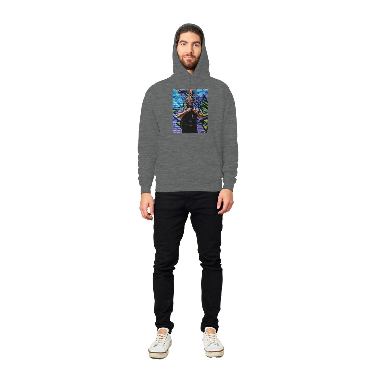 Blakonik | Protect & Serve Pullover Hoodie - Print Material