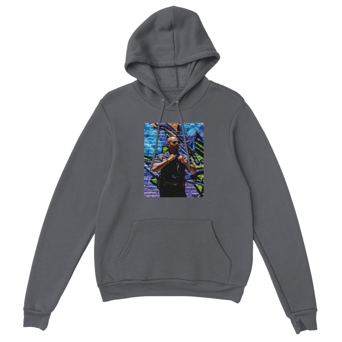 Blakonik | Protect & Serve Pullover Hoodie - Print Material