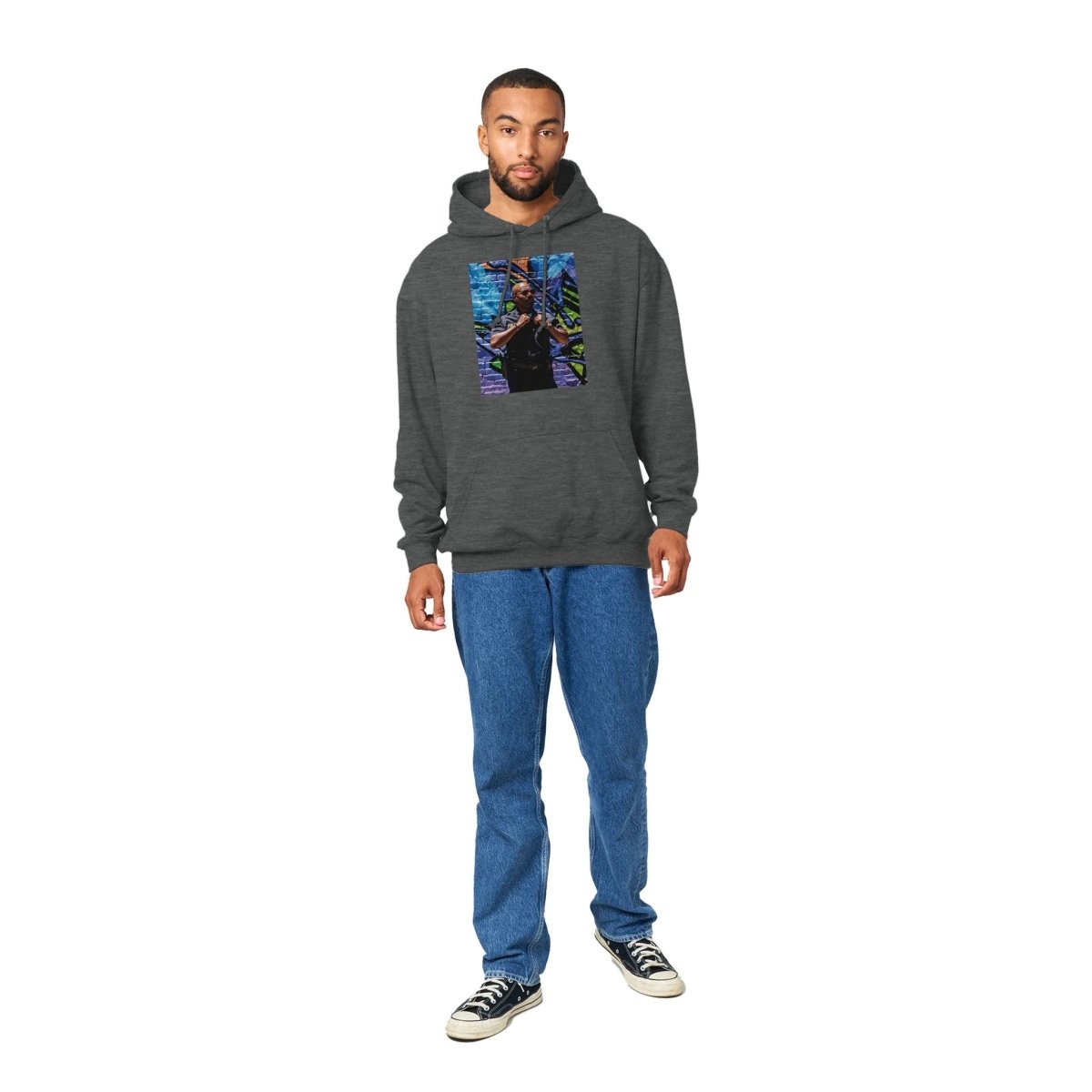 Blakonik | Protect & Serve Pullover Hoodie - Print Material