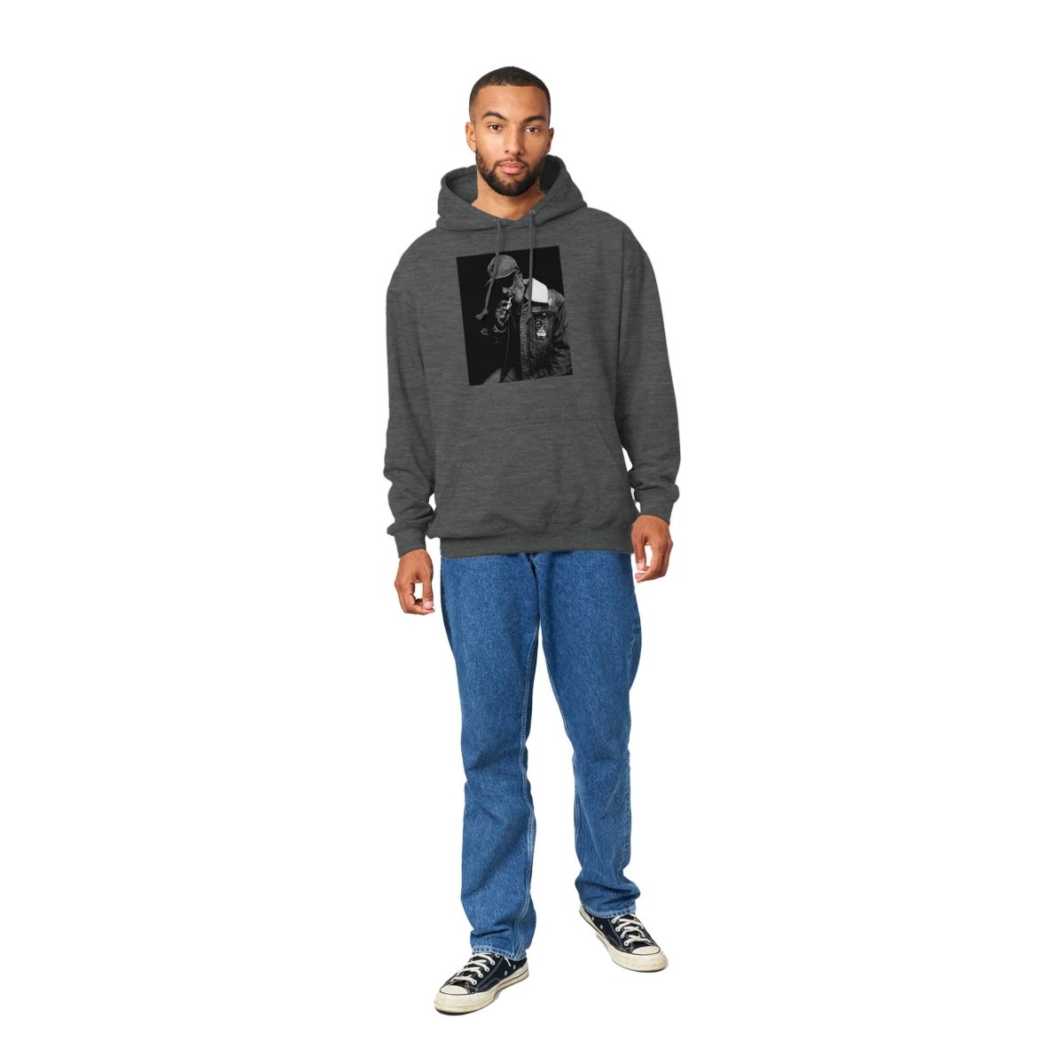 Blakonik | Queens Inspire Kings Pullover Hoodie - Print Material