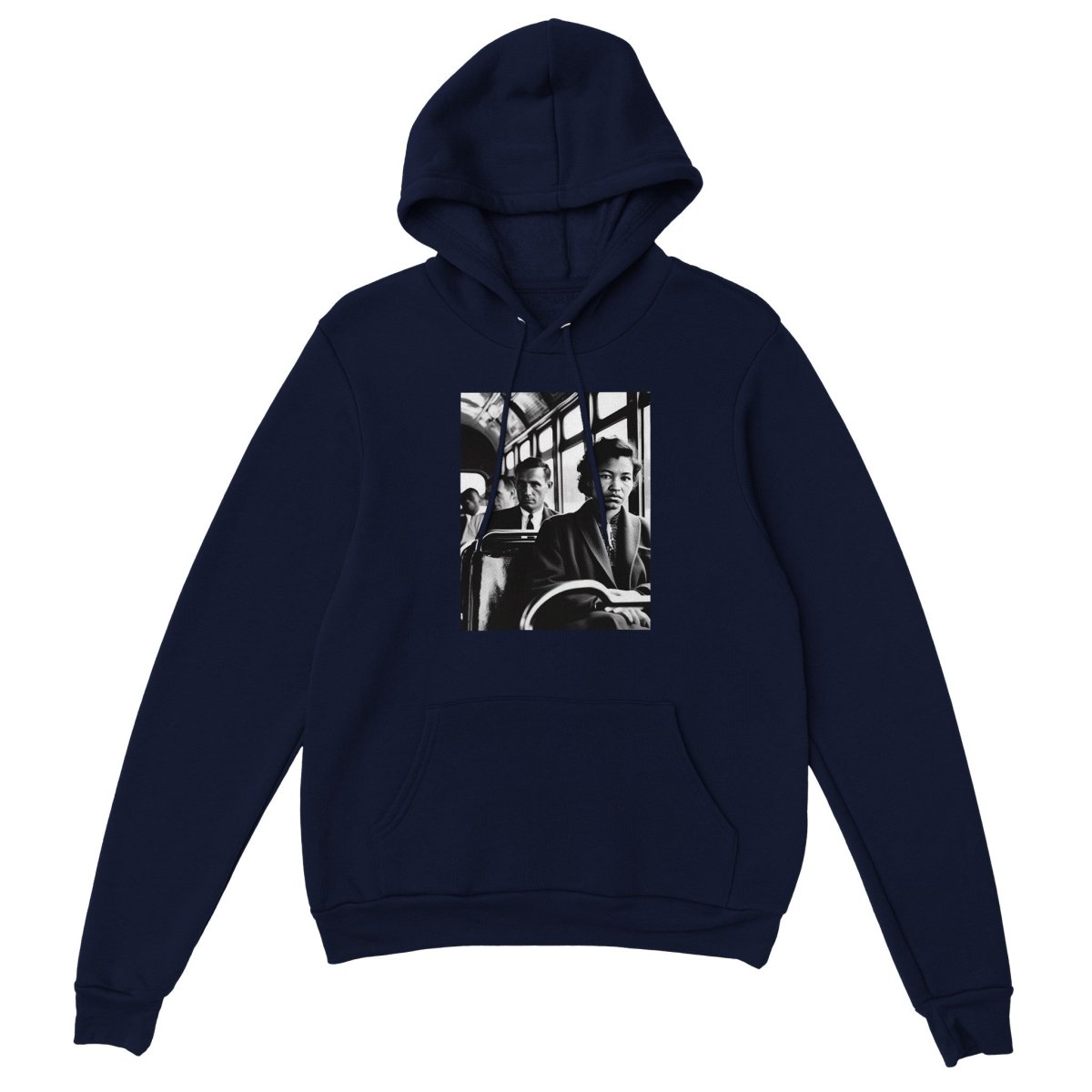 Blakonik | Rosa Parks Pullover Hoodie - Print Material