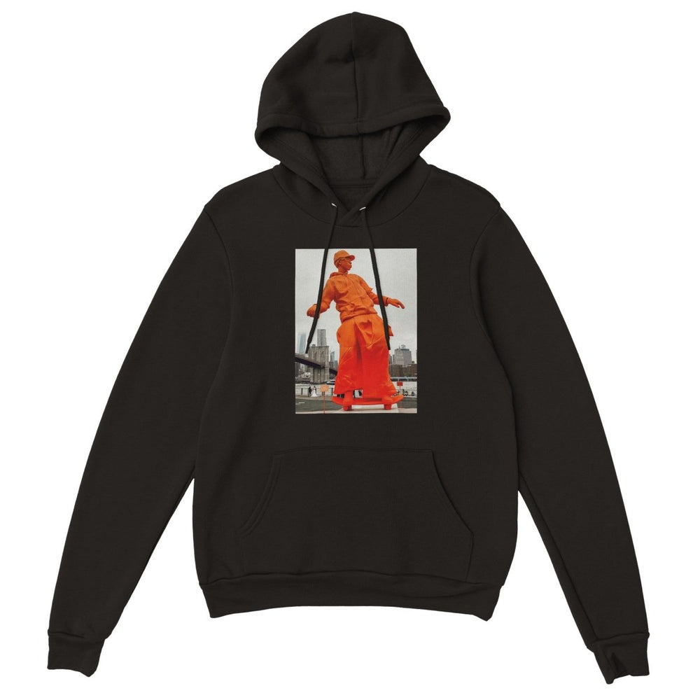 Blakonik | Skater Sculpture Pullover Hoodie - Print Material