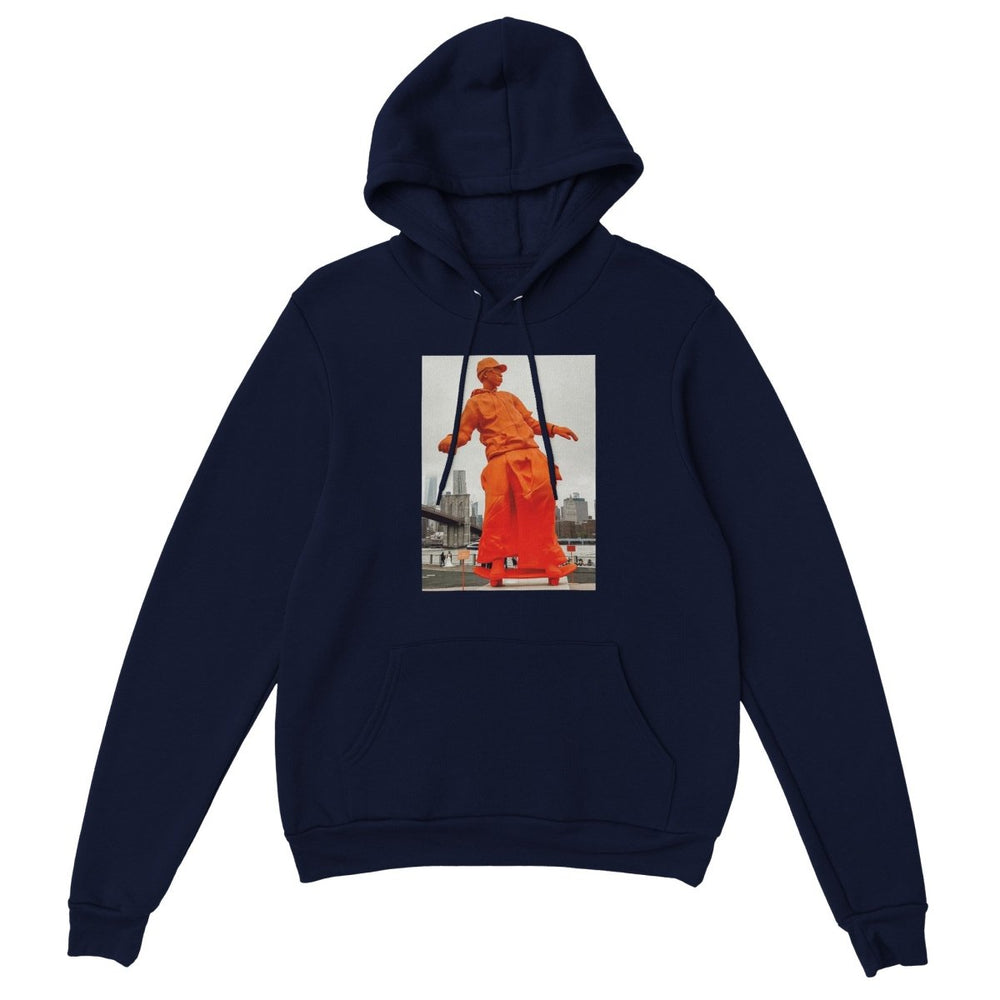 Blakonik | Skater Sculpture Pullover Hoodie - Print Material