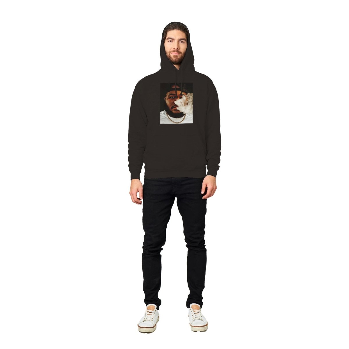 Blakonik | The Big Smoke Pullover Hoodie - Print Material