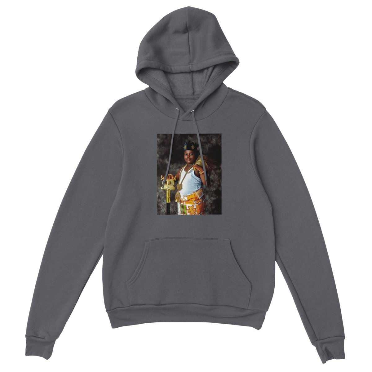Blakonik | Young African King Pullover Hoodie - Print Material