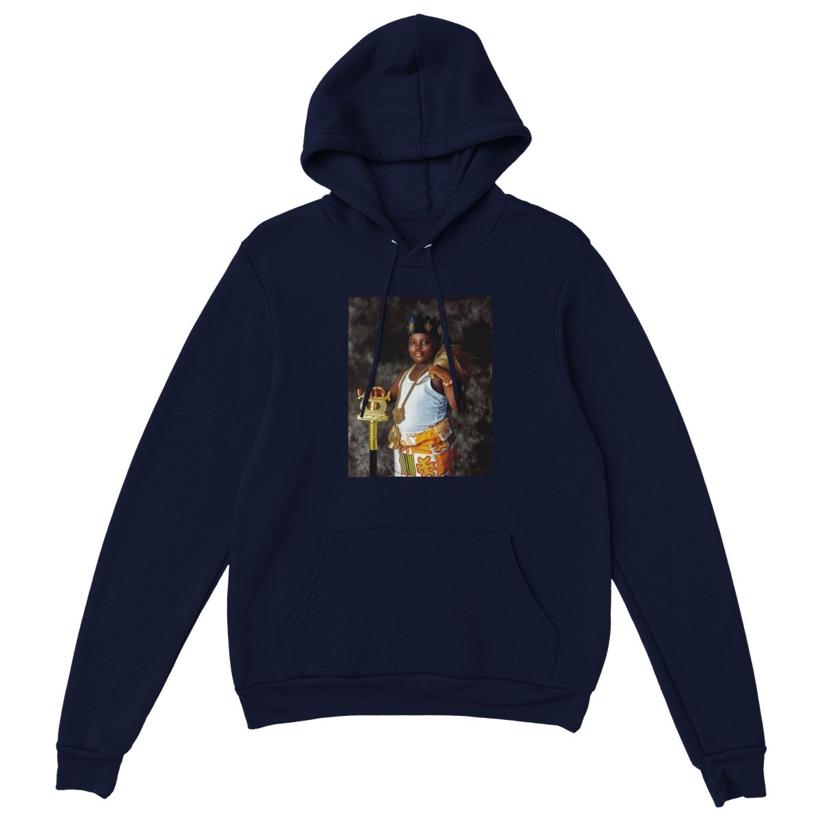 Blakonik | Young African King Pullover Hoodie - Print Material