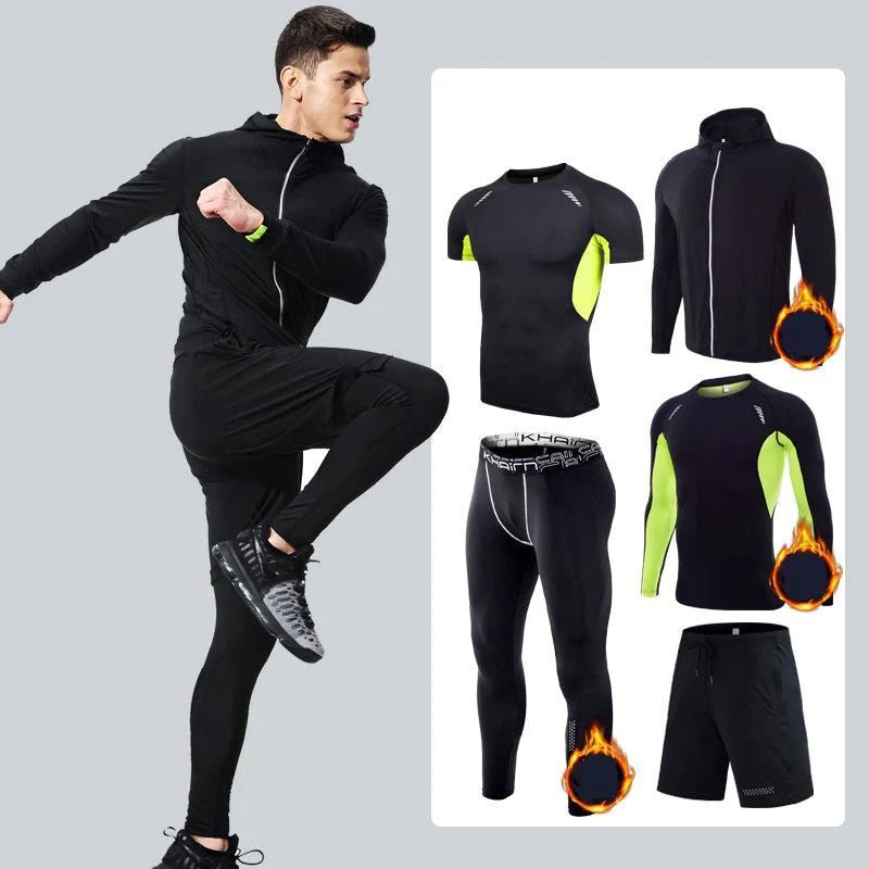 Maximizing Muscle Recovery with Compression 3, 4, and 5-Piece Sets in Sportswear - Blakonik