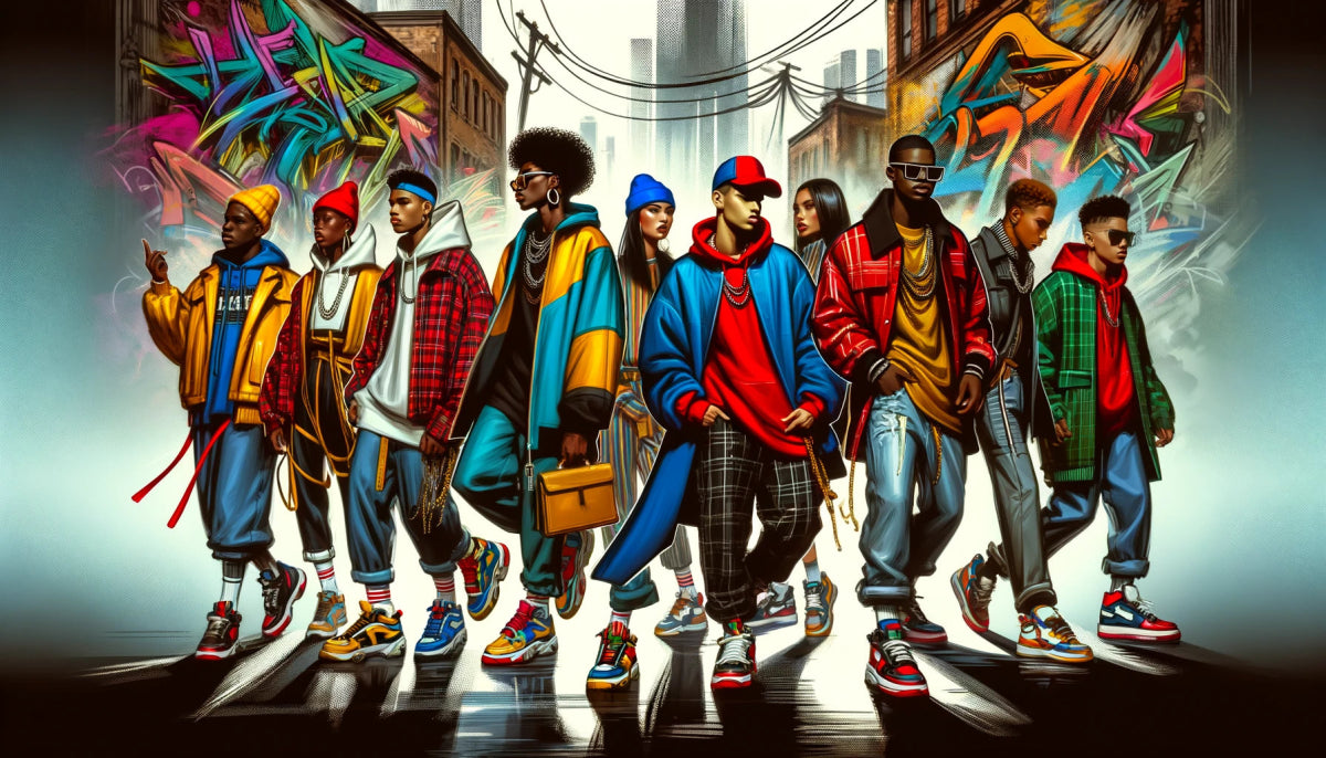 Vibrant Hues of Expression: Exploring the Significance of Bright Colors in Hip Hop Fashion - Blakonik