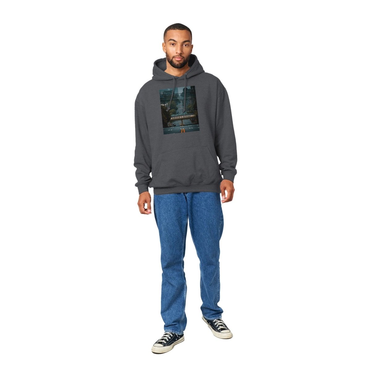 Blakonik | Atlanta Beltline Pullover Hoodie - Print Material