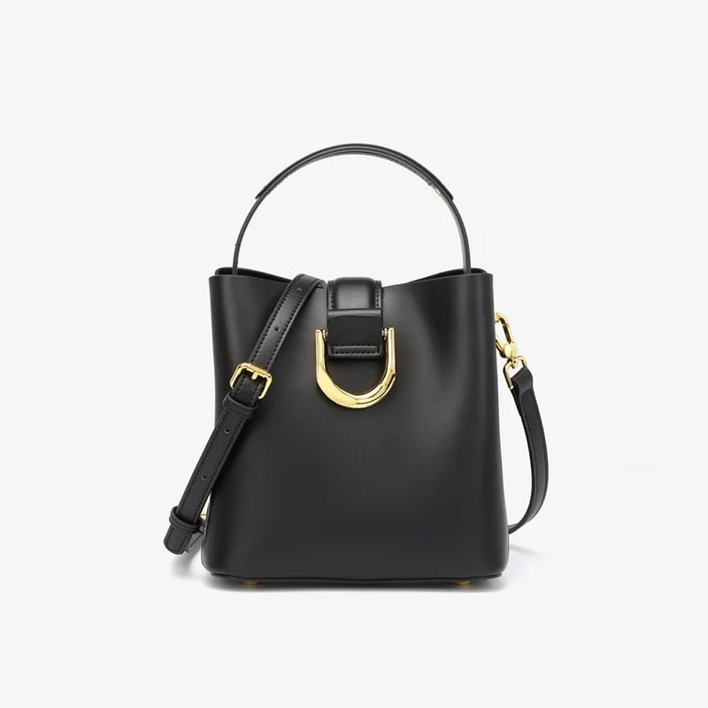 Blakonik | Chic Square Leather Messenger Bag for the Modern Woman -