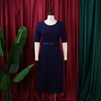 Blakonik | Womens Business Casual Office Plus Size Career Dress XL-5XL - Womens Midi Dresses