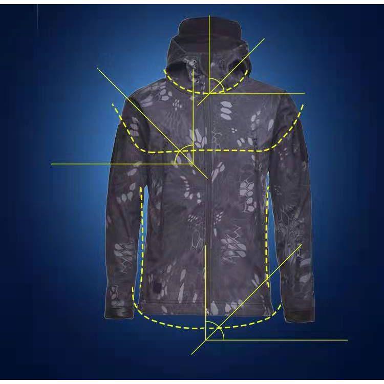 Blakonik | Mens Hoodie Jacket Windbreaker Waterpoof Quick Dry S-3XL - Windproof Zippered Jacket