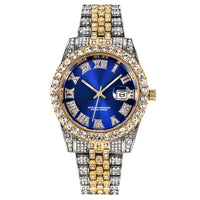 Blakonik | Mens Hip Hop Bling Quartz Watch Wristwatch - Mens Wristwatch