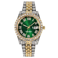 Blakonik | Mens Hip Hop Bling Quartz Watch Wristwatch - Mens Wristwatch