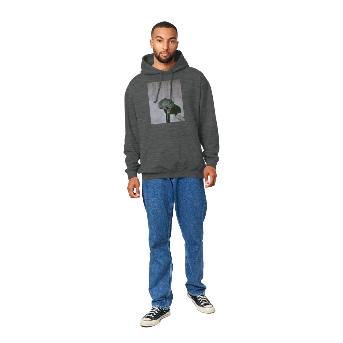 Blakonik | Hoop Dreams Pullover Hoodie - Print Material