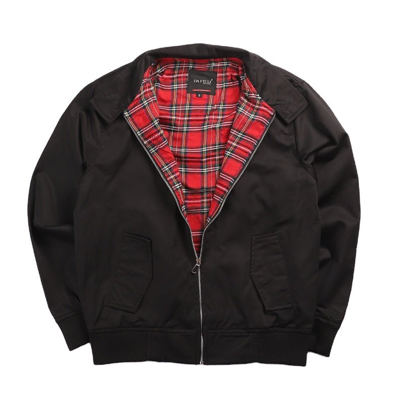 Blakonik | Mens Classic Harrington Jacket Waterproof Streetwear XXS-2XL - Men's Outerwear Jacket