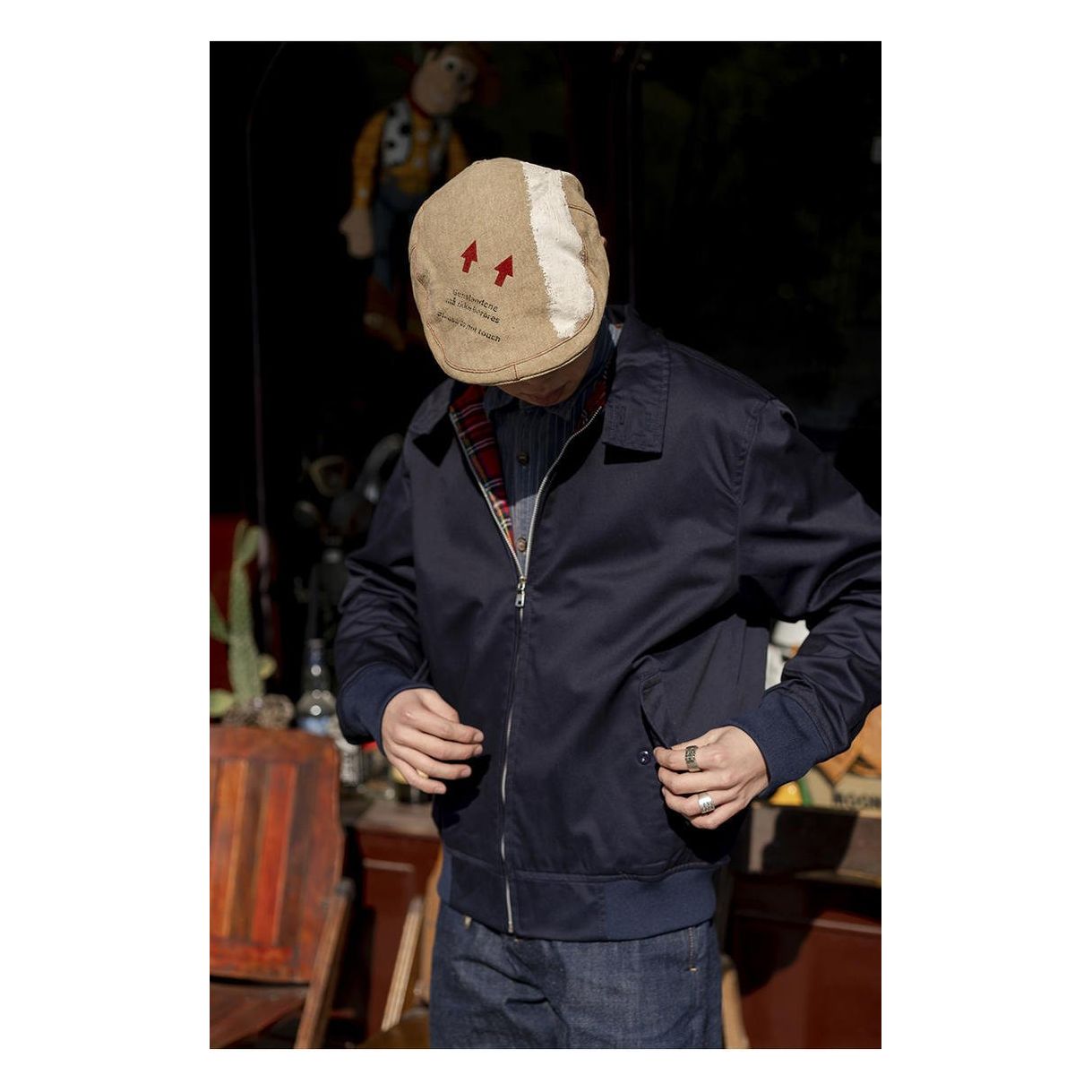 Blakonik | Mens Classic Harrington Jacket Waterproof Streetwear XXS-2XL - Men's Outerwear Jacket