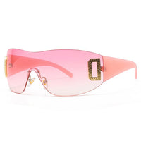 Blakonik | Luxury Rimless Sunglasses– Ladies UV Protection Shades - Rimless Sunglasses