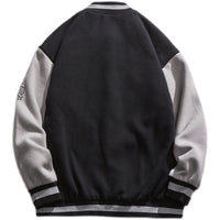 Blakonik | Mens Embroidered Hip Hop Baseball Bomber Style Jacket M-2XL - Bomber Jacket