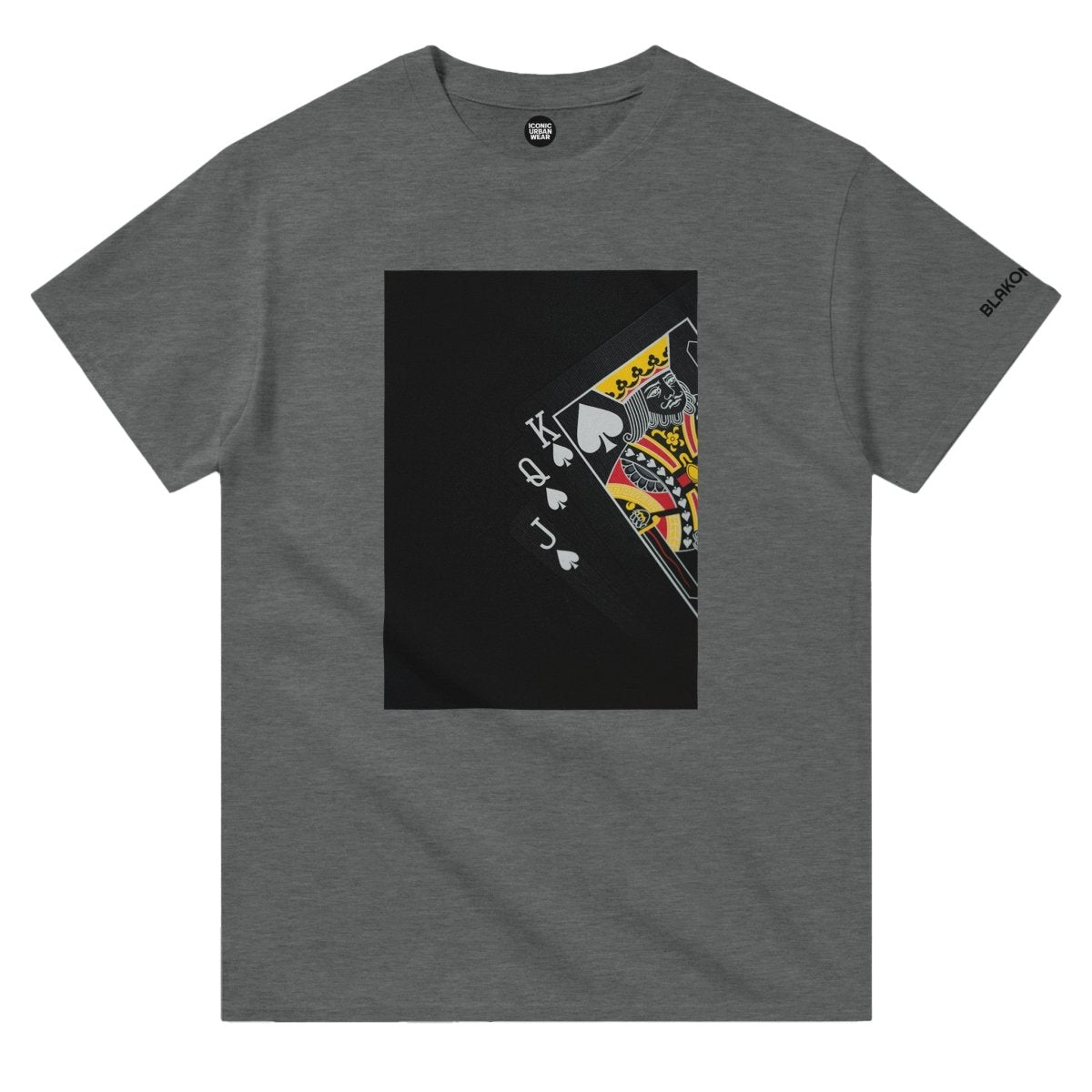 Blakonik | Royalty Crewneck Tee - Print Material