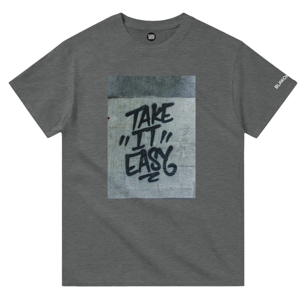 Blakonik | Take It Easy Crewneck Tee - Print Material