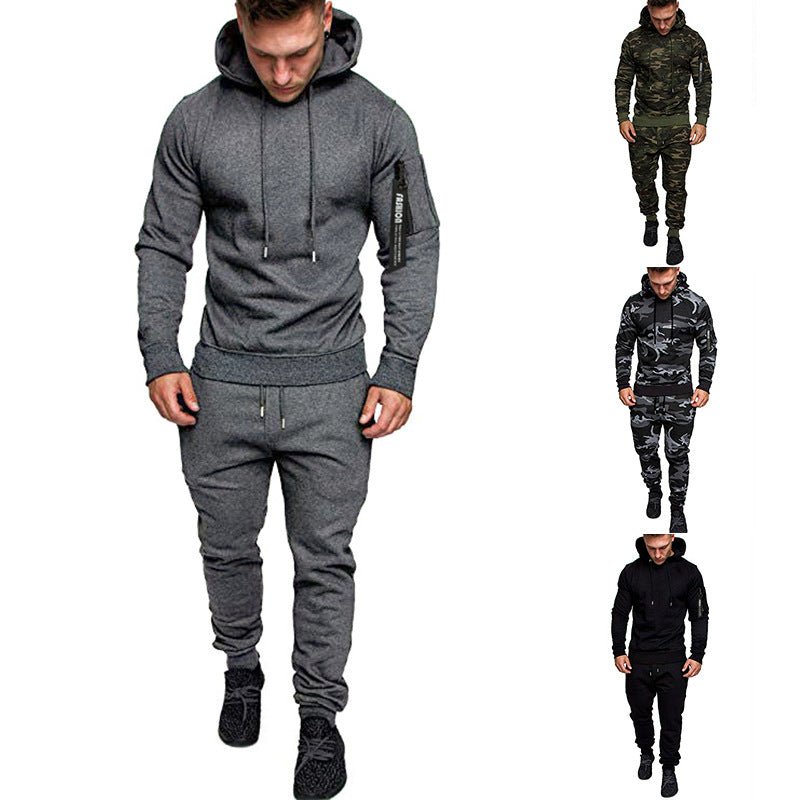 Blakonik | Mens Tracksuit Set Hip-Hop Style Plus Size M-3XL - Jogger Suit